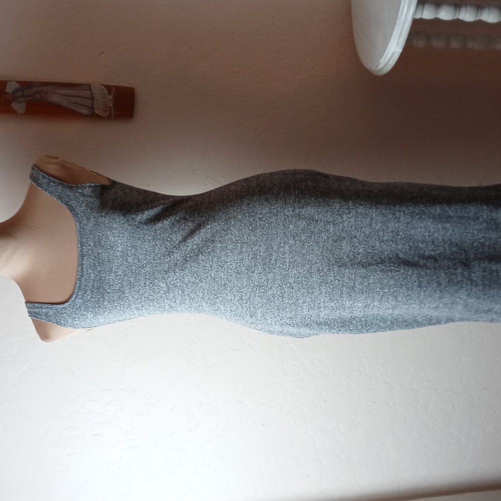 Popular Basics Metallic Tube Dress